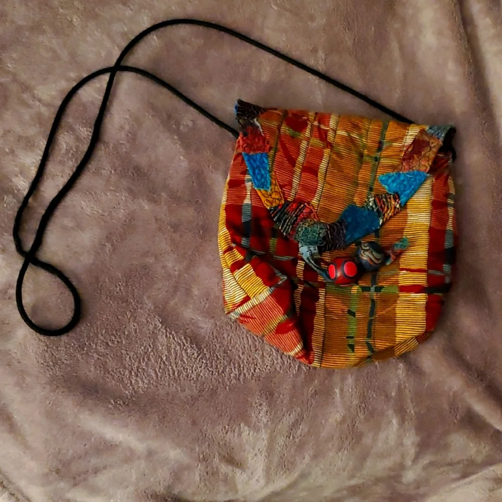 Boho single pocket purse - Picture 1 of 3